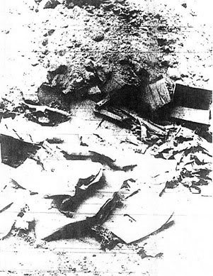 Atari's E.T. game at the landfill dump site